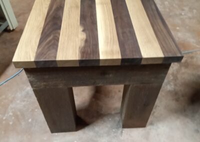 Custom Solid Wood End Table
