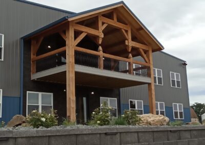 Timber framed Business Front